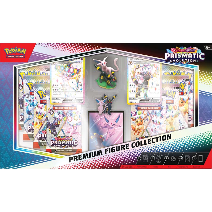 Prismatic Evolutions Premium Figure Pokemon Collection Prismatic Evolutions Premium Figure Pokemon Collection