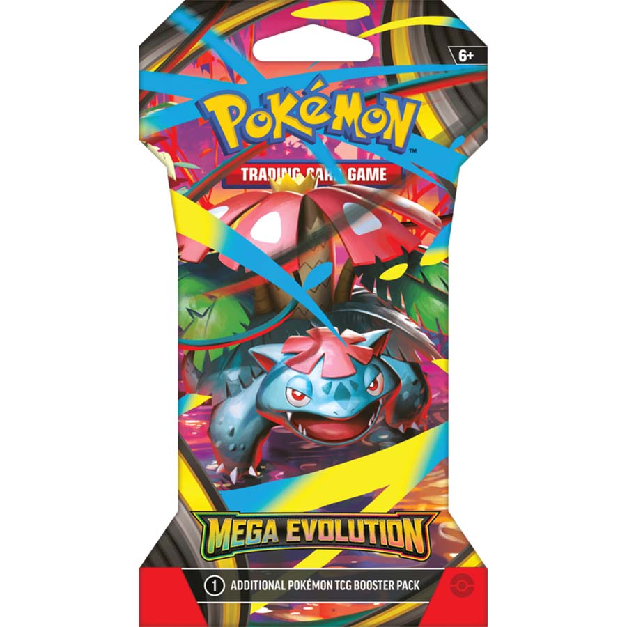 Pokemon Mega Evolution Booster Sleeved Pack Pokemon Mega Evolution Booster Sleeved Pack