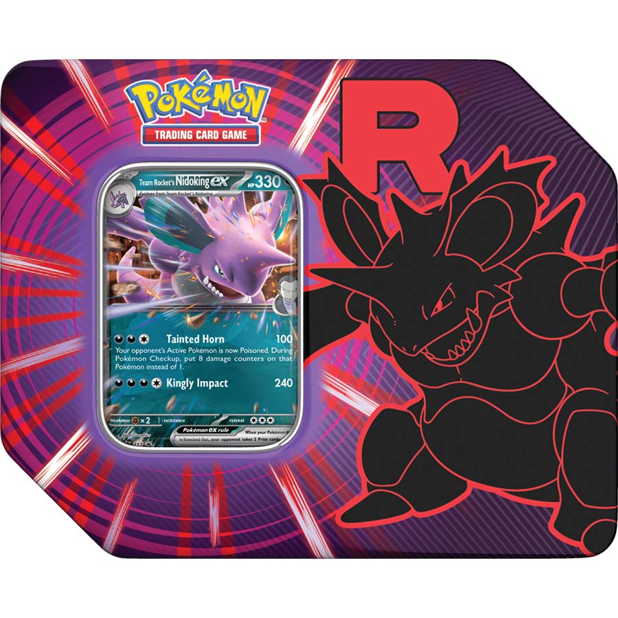 Pokemon: Team Rocket Tins Double Infinity Gaming Pokemon: Team Rocket Tins Double Infinity Gaming