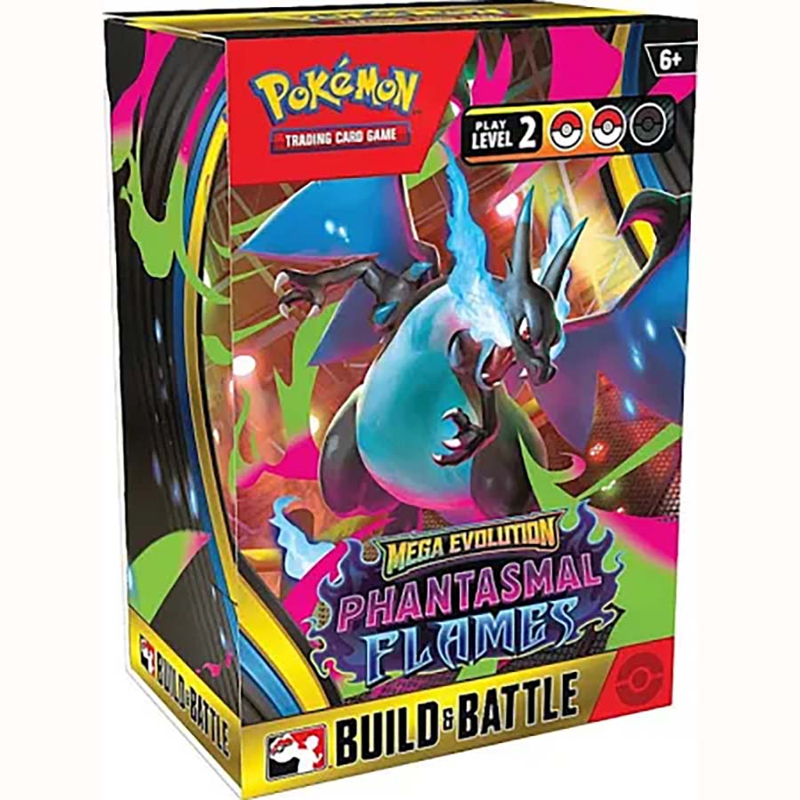 Pokemon: Phantasmal Flames ME02: Build And Battle (Presale)
