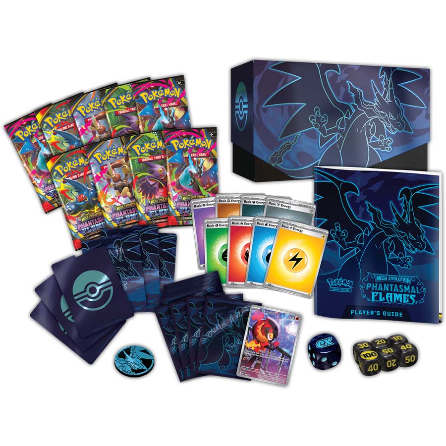Pokemon Mega: Phantasmal Flames Elite Trainer Box Pokemon Mega: Phantasmal Flames Elite Trainer Box