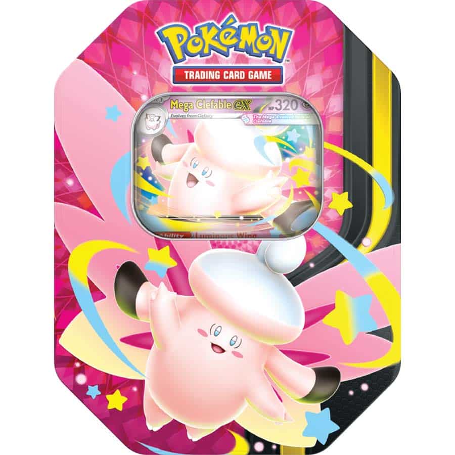 Pokemon Tcg: Mega Moonlit Tin – Double Infinity Gaming