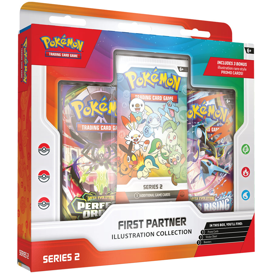 First Partner Illustration Series 2 Pokemon Collection