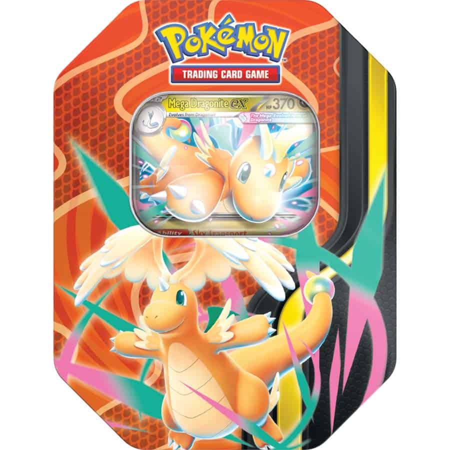 presale pokemon cards Mega Forces ex Tin Style:Foil doodle Pokemon Sealed Featuring either Sylveon ex Wilmington Sports Card &