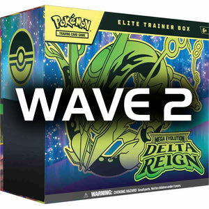 WAVE 2 Pokemon: Mega Evolution Delta Reign (ME06) Elite Trainer Box - (WAVE 2 - Ships by January 31st)