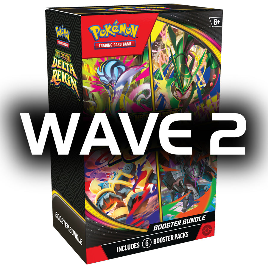 WAVE 2 Pokemon: Mega Evolution Delta Reign (ME06) Booster Bundle - (WAVE 2 - Ships by January 31st)