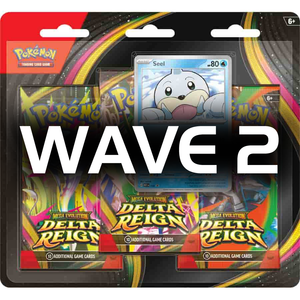 WAVE 2 Pokemon: Mega Evolution Delta Reign (ME06) Three-Pack - (WAVE 2 - Ships by January 31st)