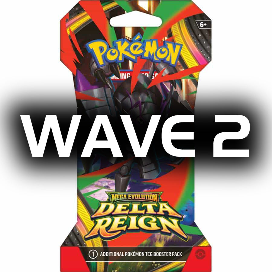 WAVE 2 Pokemon: Mega Evolution Delta Reign (ME06) Sleeved Booster Pack - (WAVE 2 - Ships by January 31st)