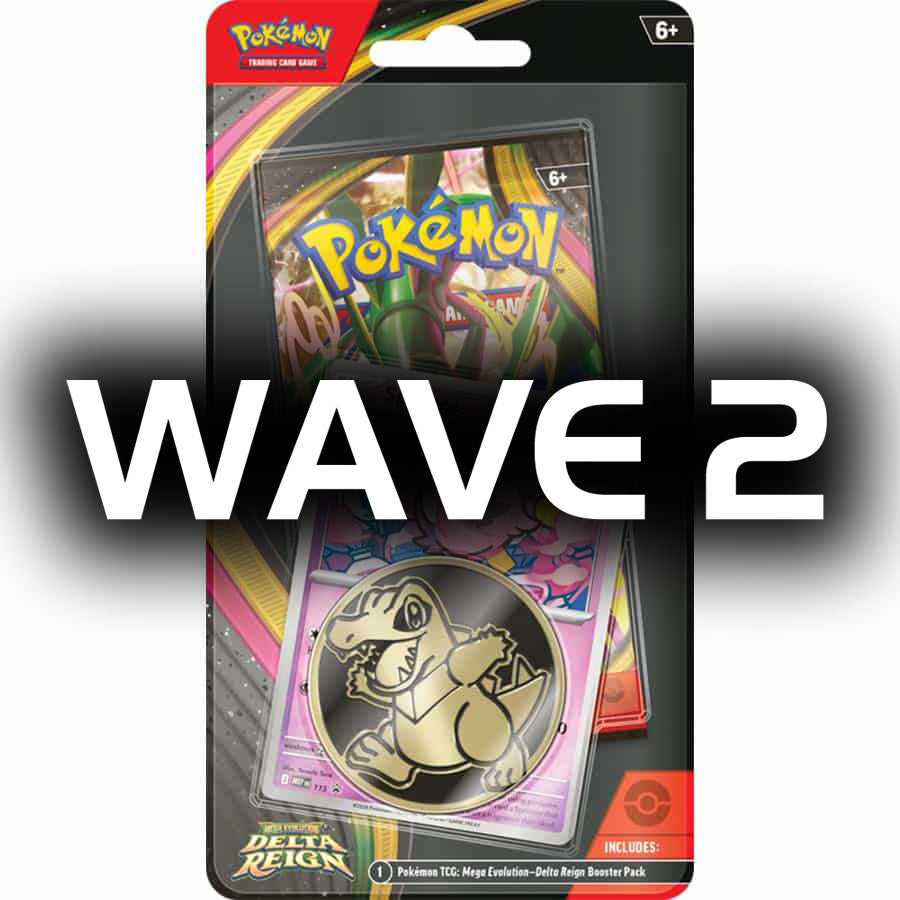 WAVE 2 Pokemon: Mega Evolution Delta Reign (ME06) Checklane Blister Pack - (WAVE 2 - Ships by January 31st)
