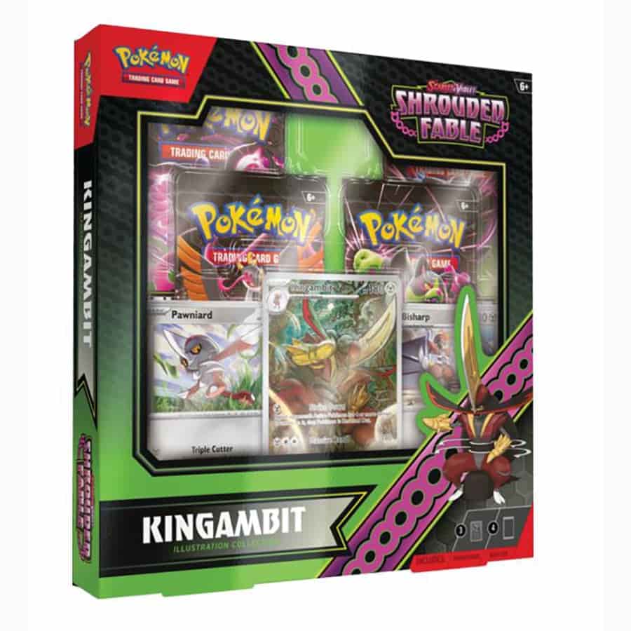 pokemon shrouded fable cards Pokemon: Shrouded Fable: Kingambit Illustration Collection – Double  Infinity Gaming