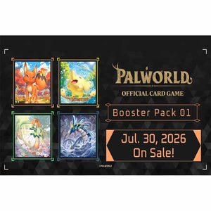 Palworld Official Card Game: Booster: Dawn Of Palpagos (Presale: Expected Release Date July 30th, 2026)