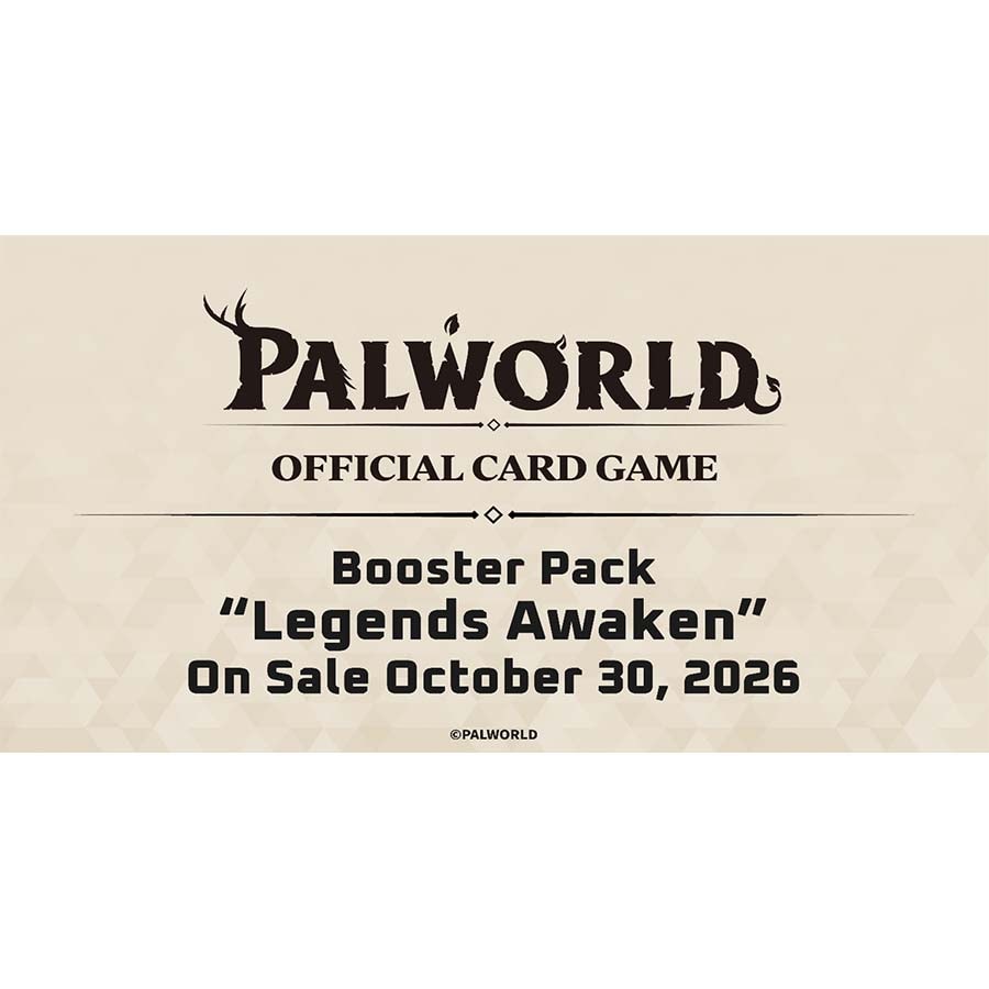 Palworld Official Card Game: Booster Box: Legends Awaken (Presale - Expected Release Date October 30th, 2026)