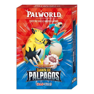 Palworld Official Card Game: Trial Deck: Dawn Of Palpagos: Blue-Red (Presale: Expected Release Date July 30th, 2026)