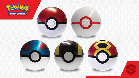Pokemon: Poke Ball Tin Display - Poke Ball (Q4 2025) (6 Poke Ball Tins)