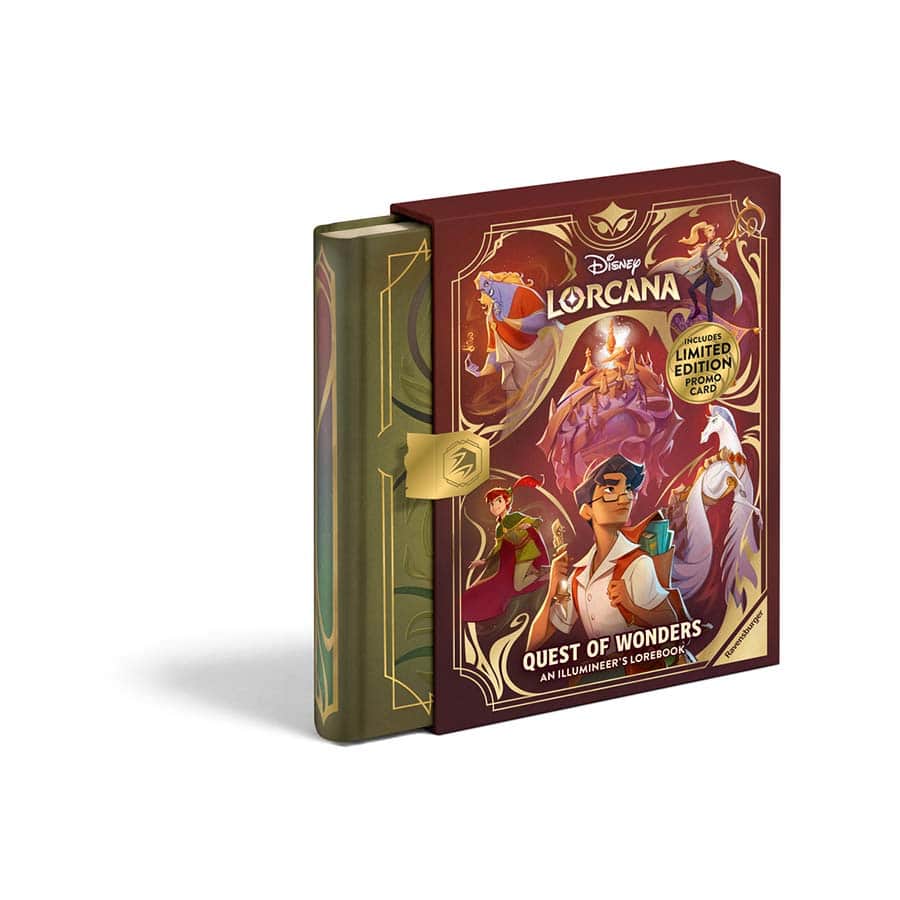 Disney Lorcana: Illumineer's Lorebook- Quest of Wonders