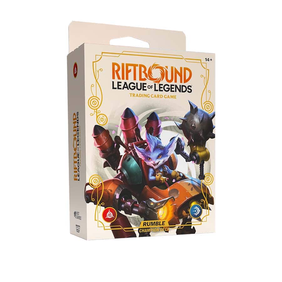 Riftbound TCG: Set 2- Spiritforged Champion Deck - Rumble