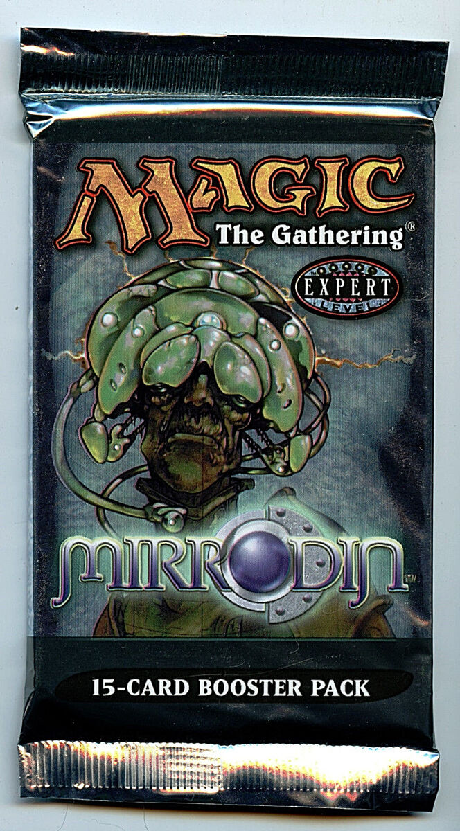 Magic: Mirrodin Booster Pack Double Infinity Gaming Magic: Mirrodin Booster Pack Double Infinity Gaming