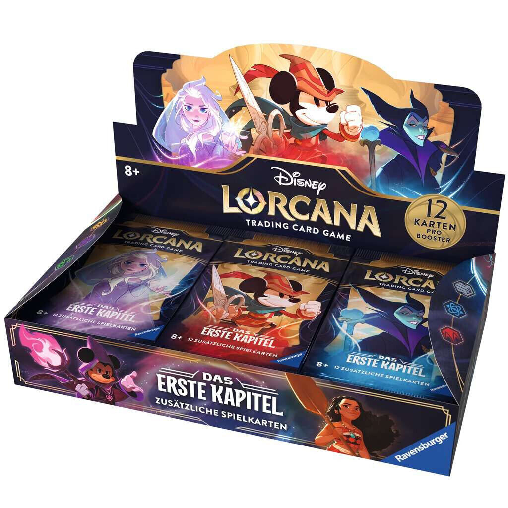 Lorcana: The First Chapter Booster Box (German) – Double Infinity
