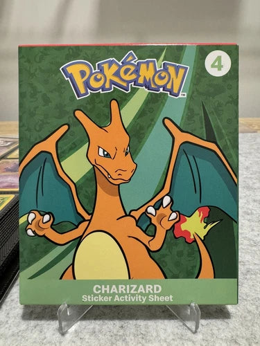 mcdonald's pokemon charizard card Sticker Activity Sheet – Double Infinity Gaming 025/185 / Holo Rare MTG Final Fantasy Collectors Pack Options:Rayquaza OP07 Booster Box