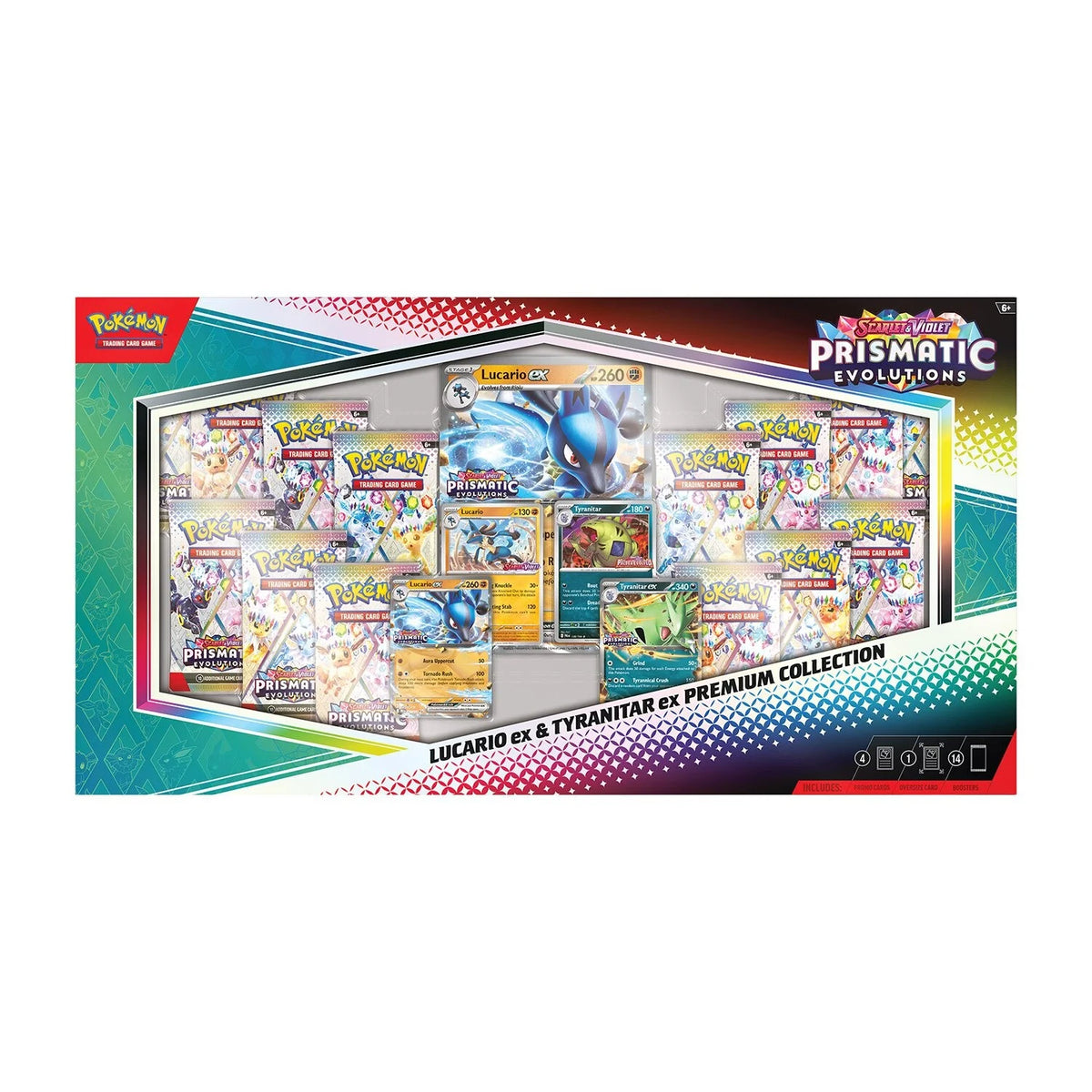 Pokemon: Lucario ex & Tyranitar ex Premium Collection