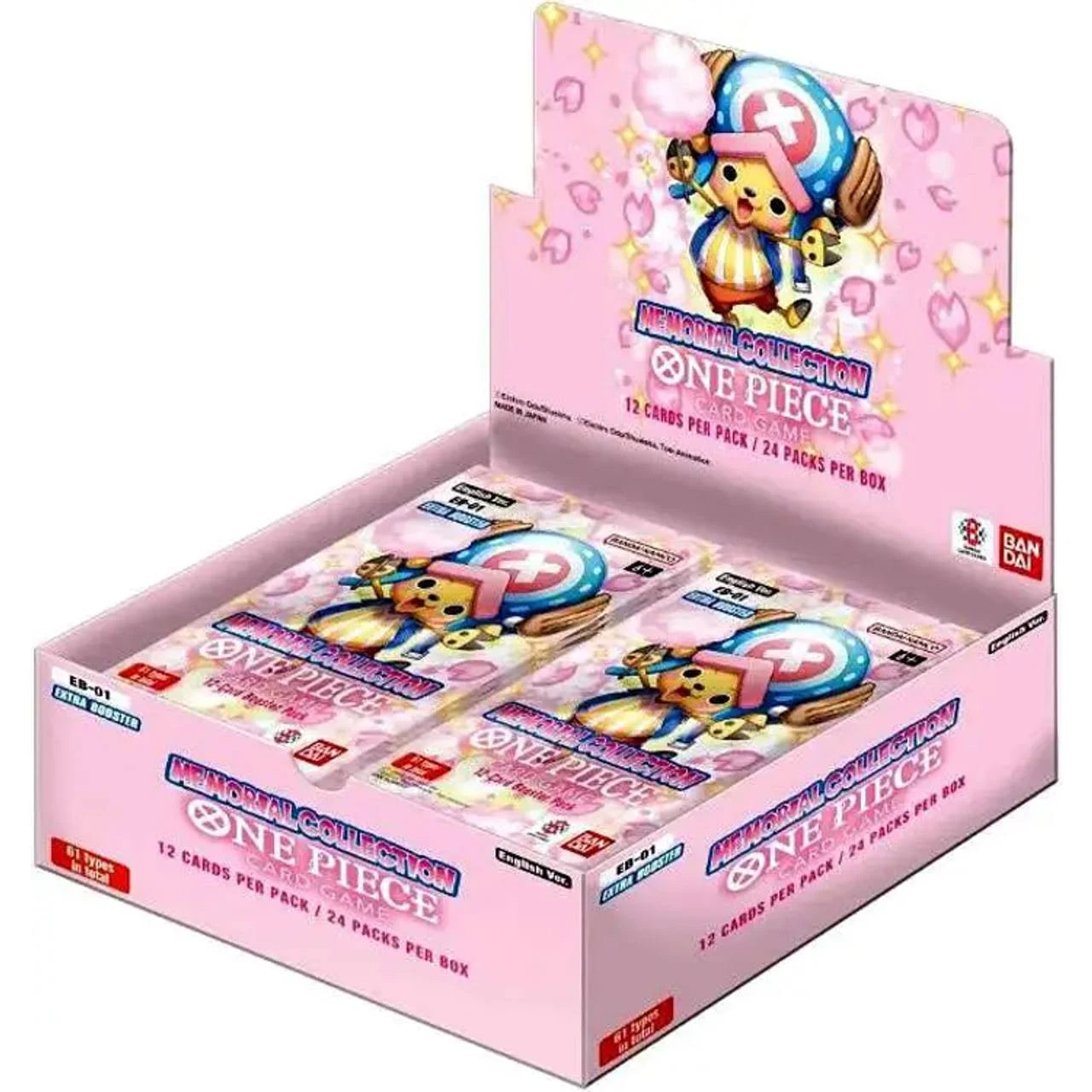 One Piece: Memorial Collection Box (EB-01) (24Ct) Double Infinity Gaming One Piece: Memorial Collection Box (EB-01) (24Ct) Double Infinity Gaming