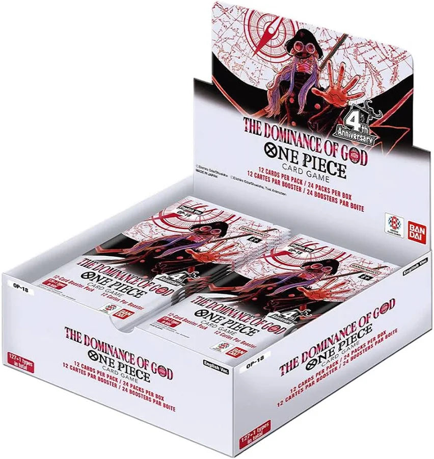 One Piece Tcg: Dominance Of God Booster Box (Op-18) (Presale - Expected Release Date November 20th, 2026)