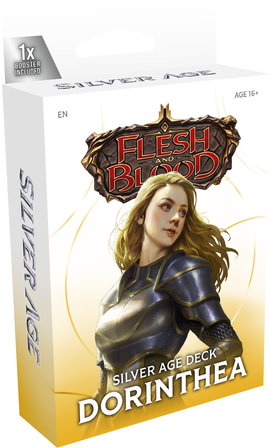 Flesh & Blood TCG: Silver Age Chapter 2 Deck Display