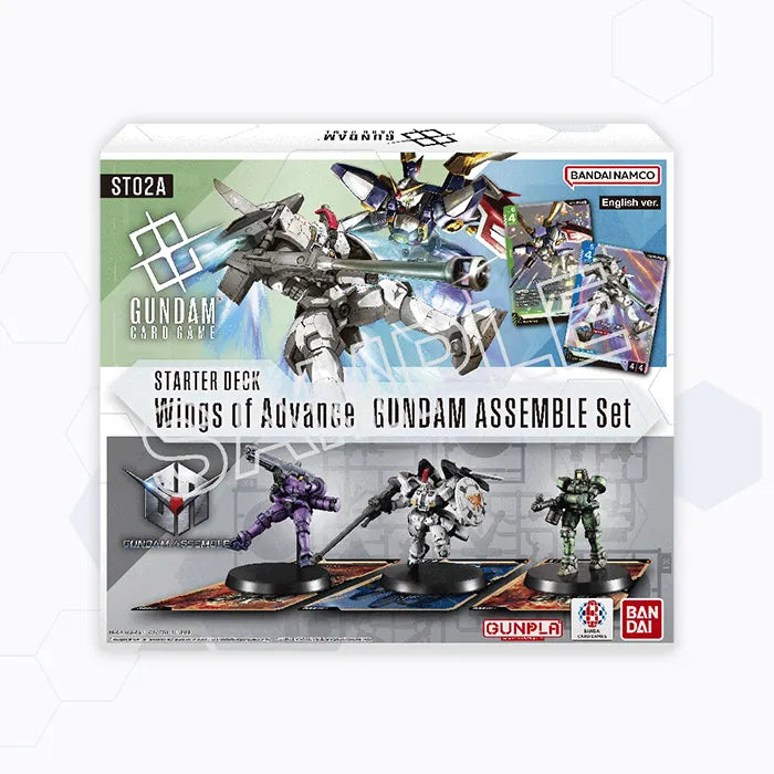 Gundam Card Game: Starter Deck Assemble Set - 02 Wings of Advance [ST02A]
