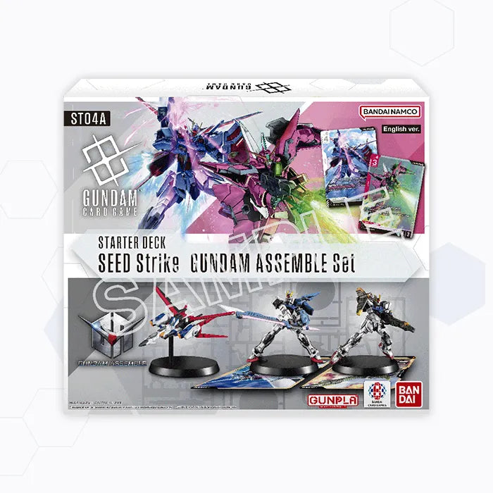 Gundam Card Game: Starter Deck Assemble Set - 04 SEED Strike [ST04A]