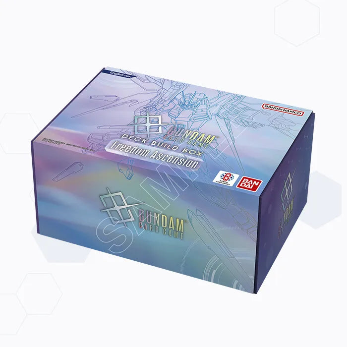 Gundam Card Game: Deck Build Box- 01 Freedom Ascension [SC01] (Presale - Expected Release Date July 24th, 2026