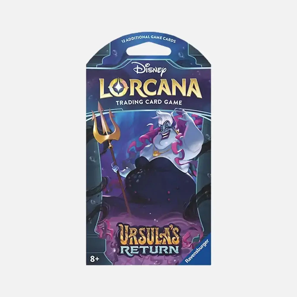 Lorcana: Ursula's Return: Sleeved Booster Pack – Double Infinity Gaming