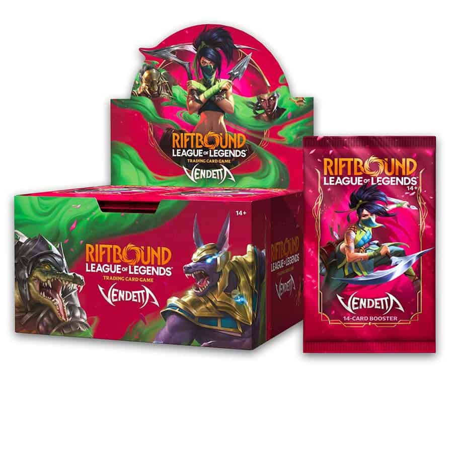 riftbound card packs Riftbound: Vendetta: Booster Box – Double Infinity Gaming Size:6.3*8.8 cm(Double sided same design) (SZ#K3EK2G8) Anson Maddocks Designed for Battle Take Disney Lorcana Card Sleeves