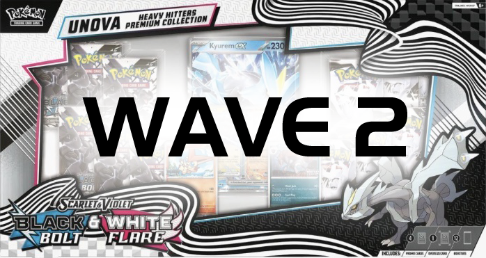 WAVE 2 Pokemon: Unova Heavy Hitters Premium Collection - (WAVE 2- Ships by January 31st, 2026)