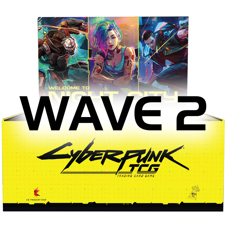 WAVE 2 Cyberpunk Tcg: Retail Booster (WAVE 2 - Ships by January 31st, 2027)