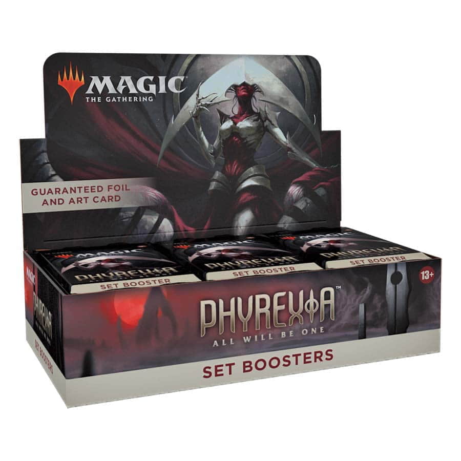 Magic The Gathering: Phyrexia All Will Be One: Set Booster Box (30Ct) Magic The Gathering: Phyrexia All Will Be One: Set Booster Box (30Ct)